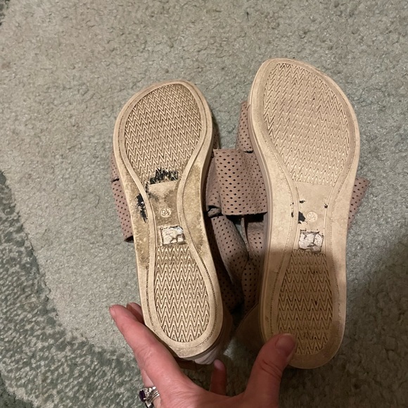 Eileen Fisher platform wedge sport sandals - Picture 7 of 10